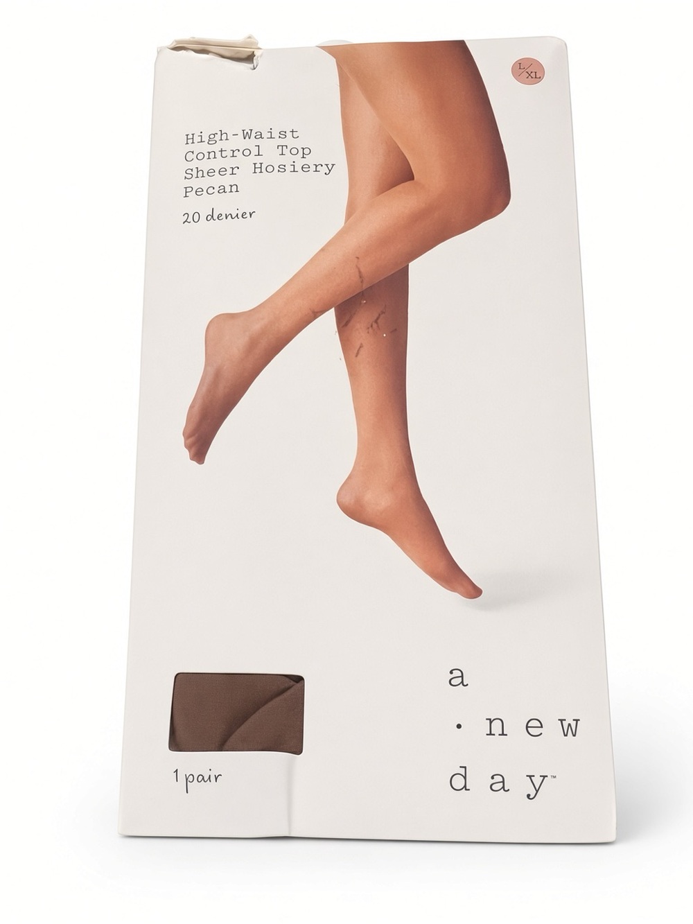 NWT a new day Pecan Sheer Hosiery